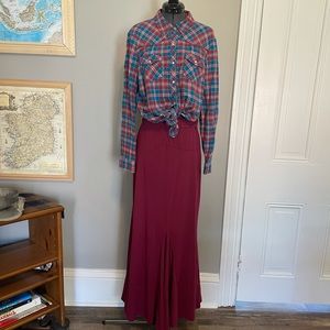 5/$25 Poof! Pink Maxi Skirt